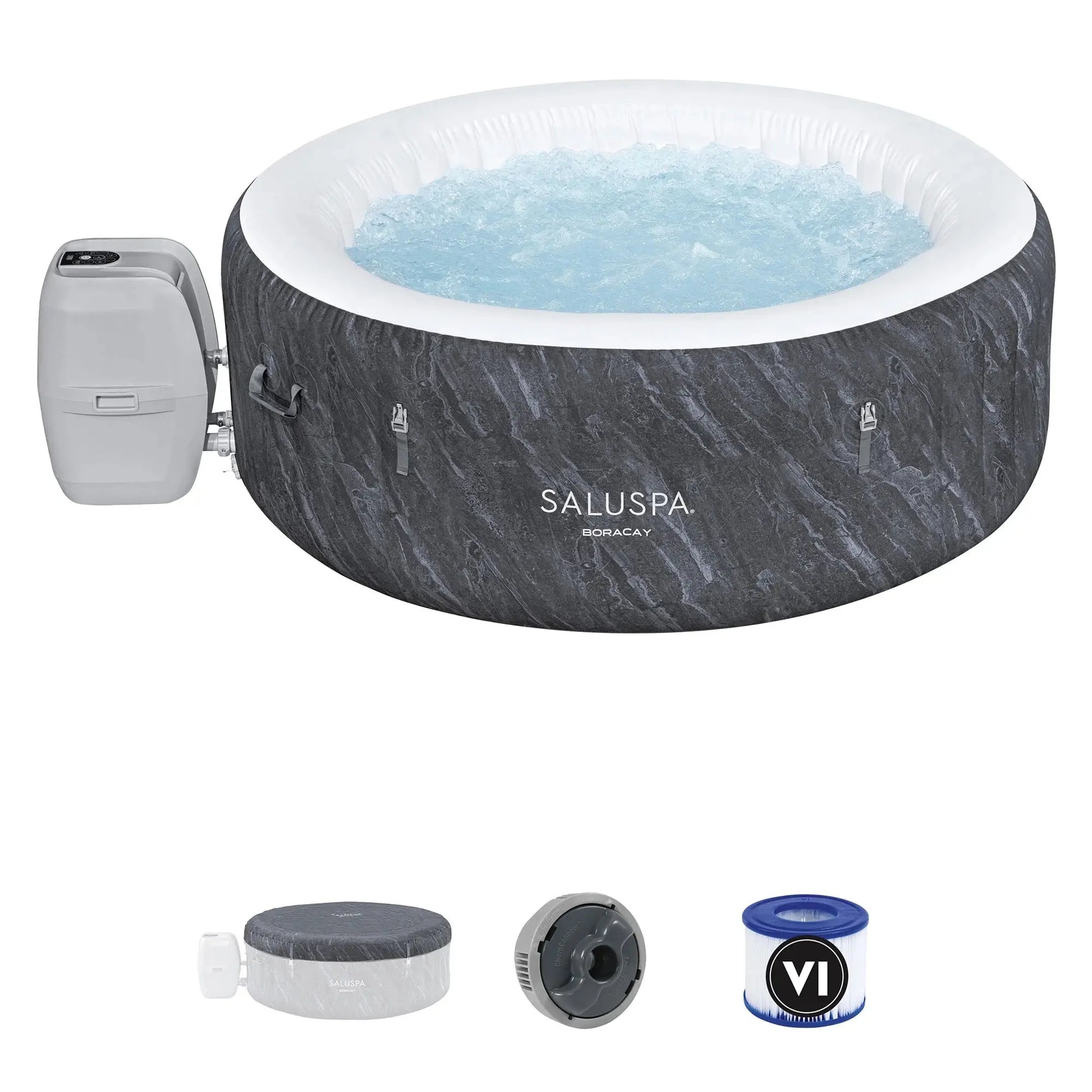 Boracay round 2-4 Adults Inflatable Hot Tub