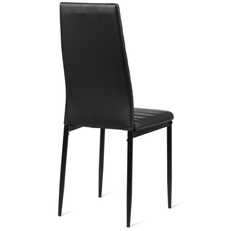 Elegant Set of 6 High Back Dining Chairs for Stylish Dining Experiences