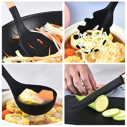 19pcs Non-Stick Silicone Cookware Set