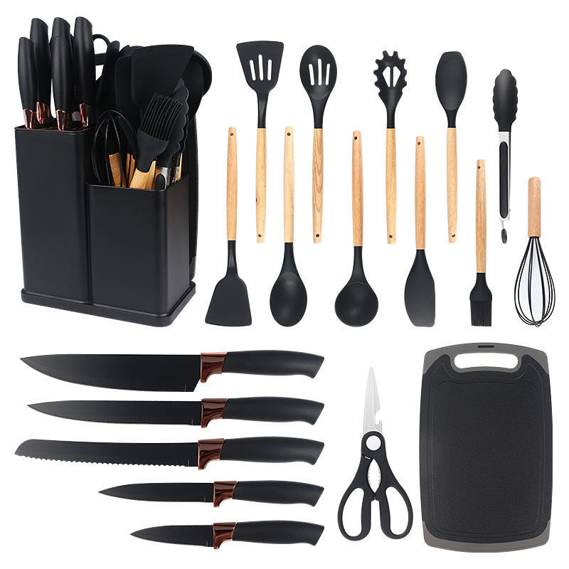 19pcs Non-Stick Silicone Cookware Set