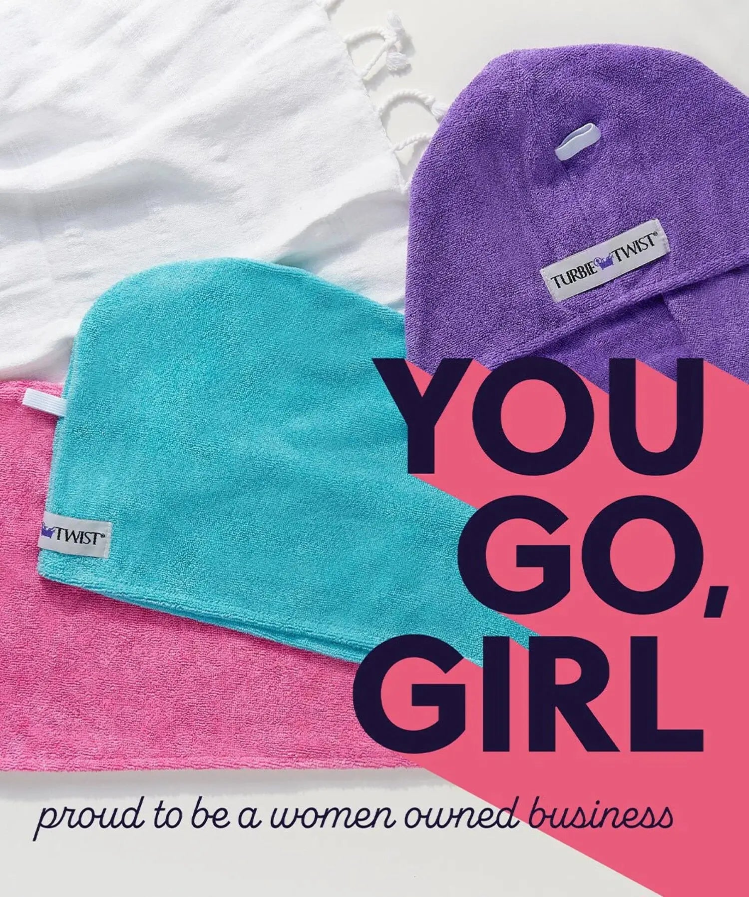 Microfiber Hair Towel Wrap - 2 Pack - for Women, Men & Kids - Travel & Bathroom Essential - Quick Dry Hair Turban for Curly, Long & Thick Hair (Dark Purple, Light Purple)