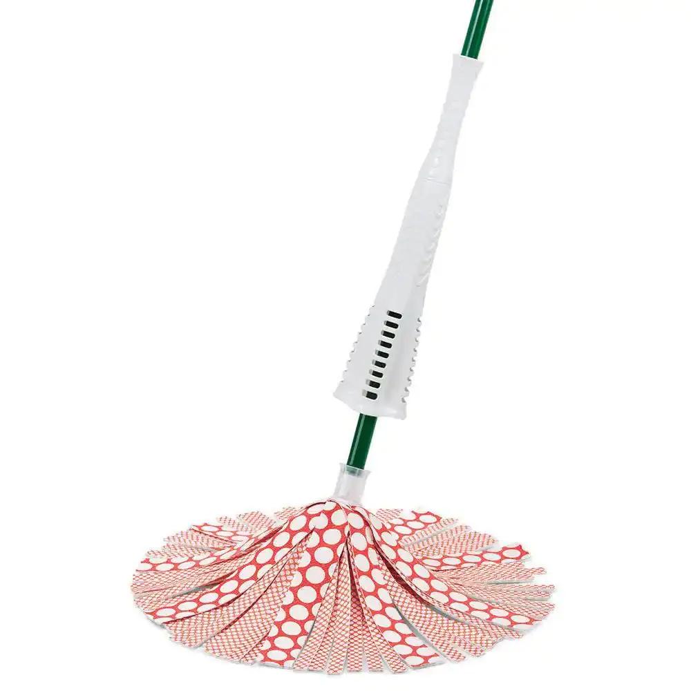 Wonder Microfiber Wet Mop with Built-In Wringer