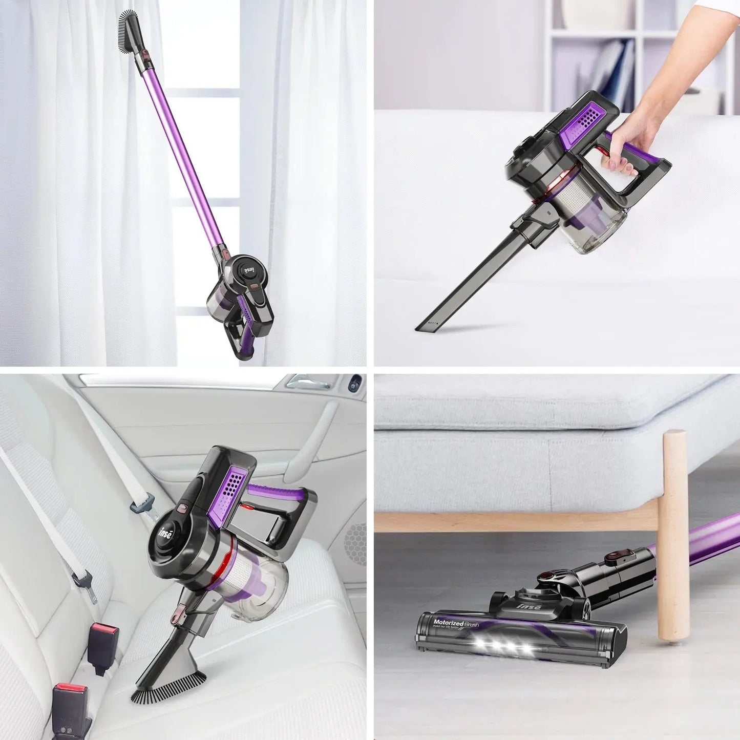 Say goodbye to pet hair and dirt with our ultra-light 6-in-1 Cordless Vacuum Cleaner! 🧹✨ Perfect for carpets and hard floors! #CleanHome #PetLovers #VacuumMagic