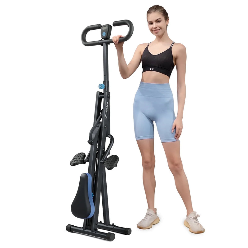 Foldable Squat Assist Trainer for Glutes and Quads - Includes 3 Adjustable Tension Bands