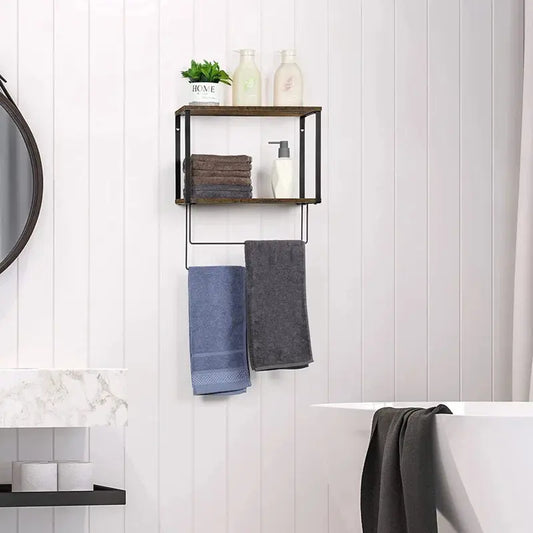2 Wall Towel Rack