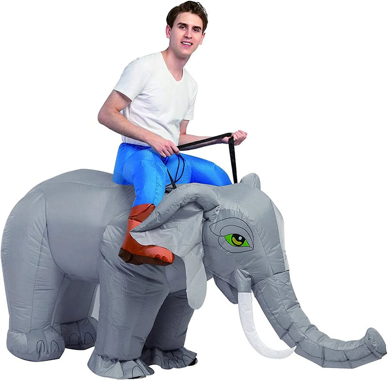 Get Ready to Turn Heads in Our 72-Inch Elephant Inflatable Costume for Halloween! Perfect for Fun-Loving Adults! 🐘🎉 #HalloweenCostume #InflatableFun