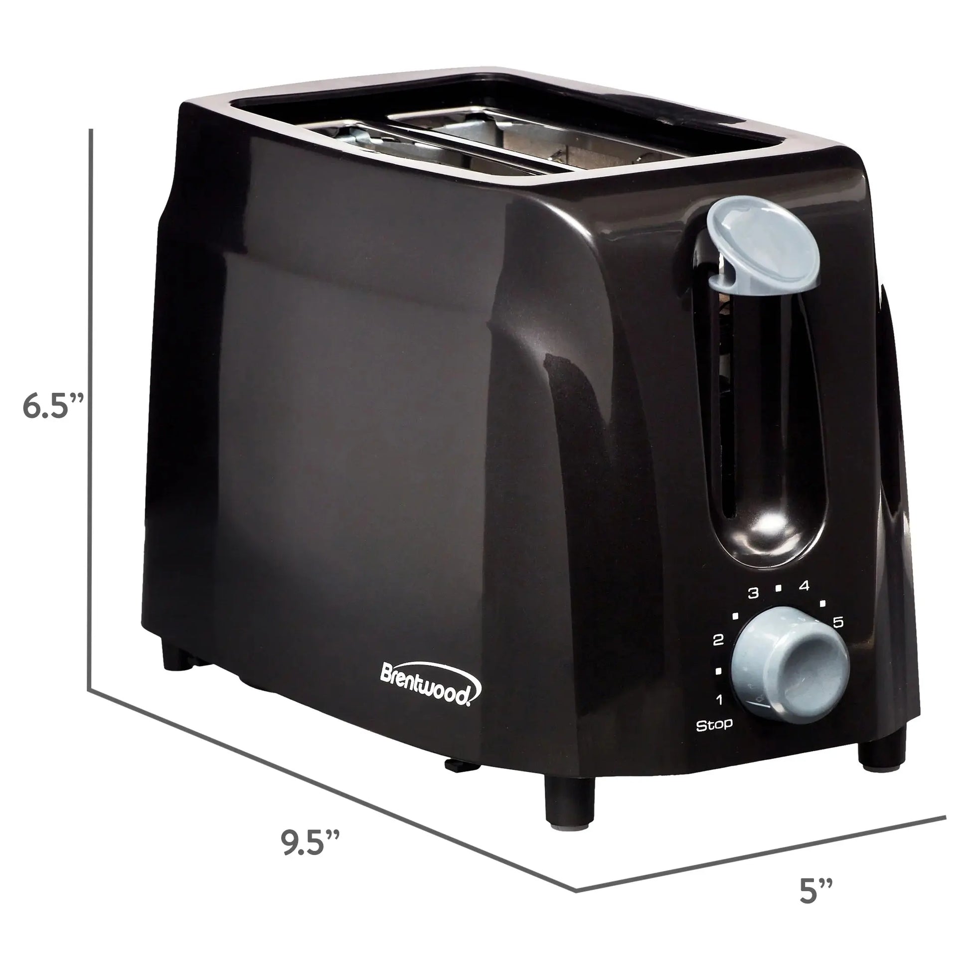Cool Touch 2-Slice Toaster, Black