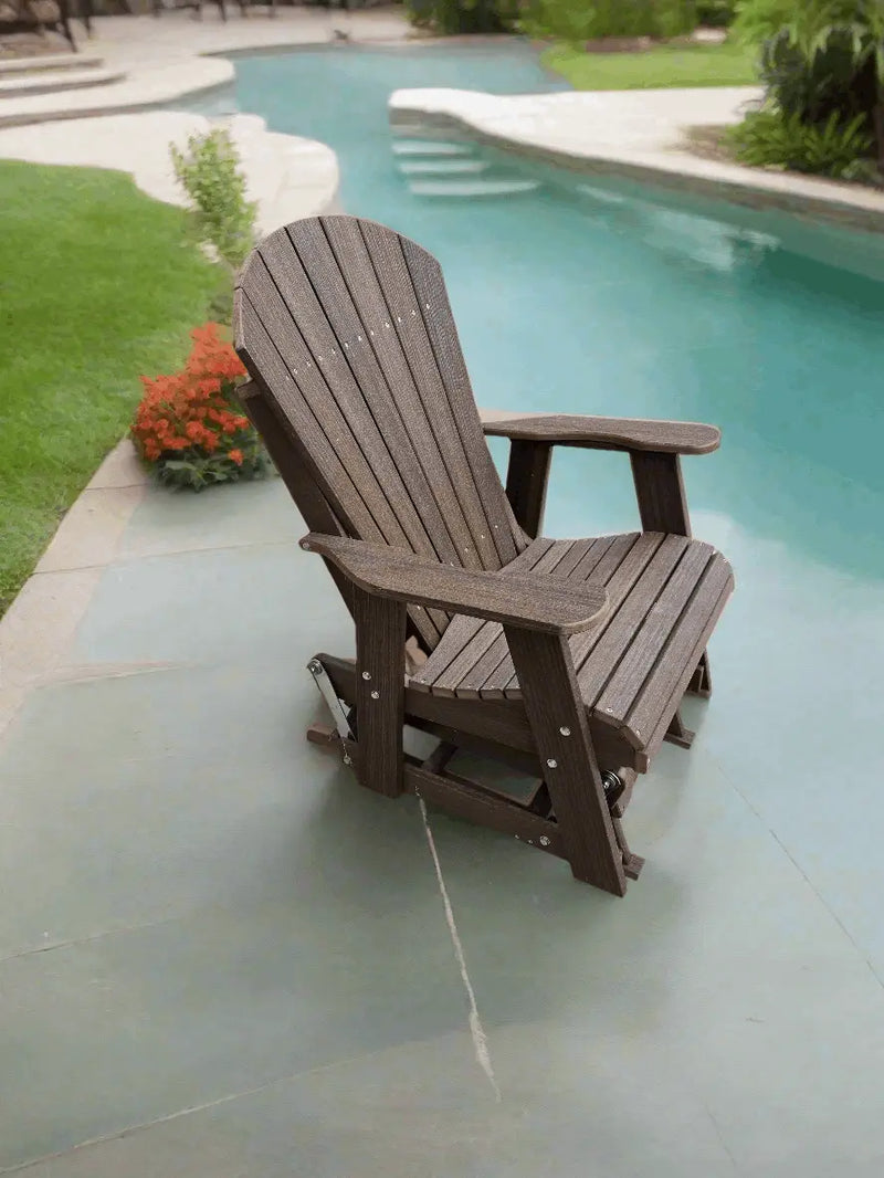 2' Straight Glider Adirondack Chair Dutch Country Patio, LLC