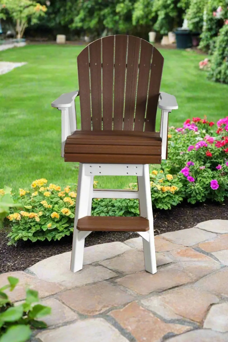 2' Swivel Adirondack Chair - In Dining, Counter & Bar Heights Dutch Country Patio, LLC