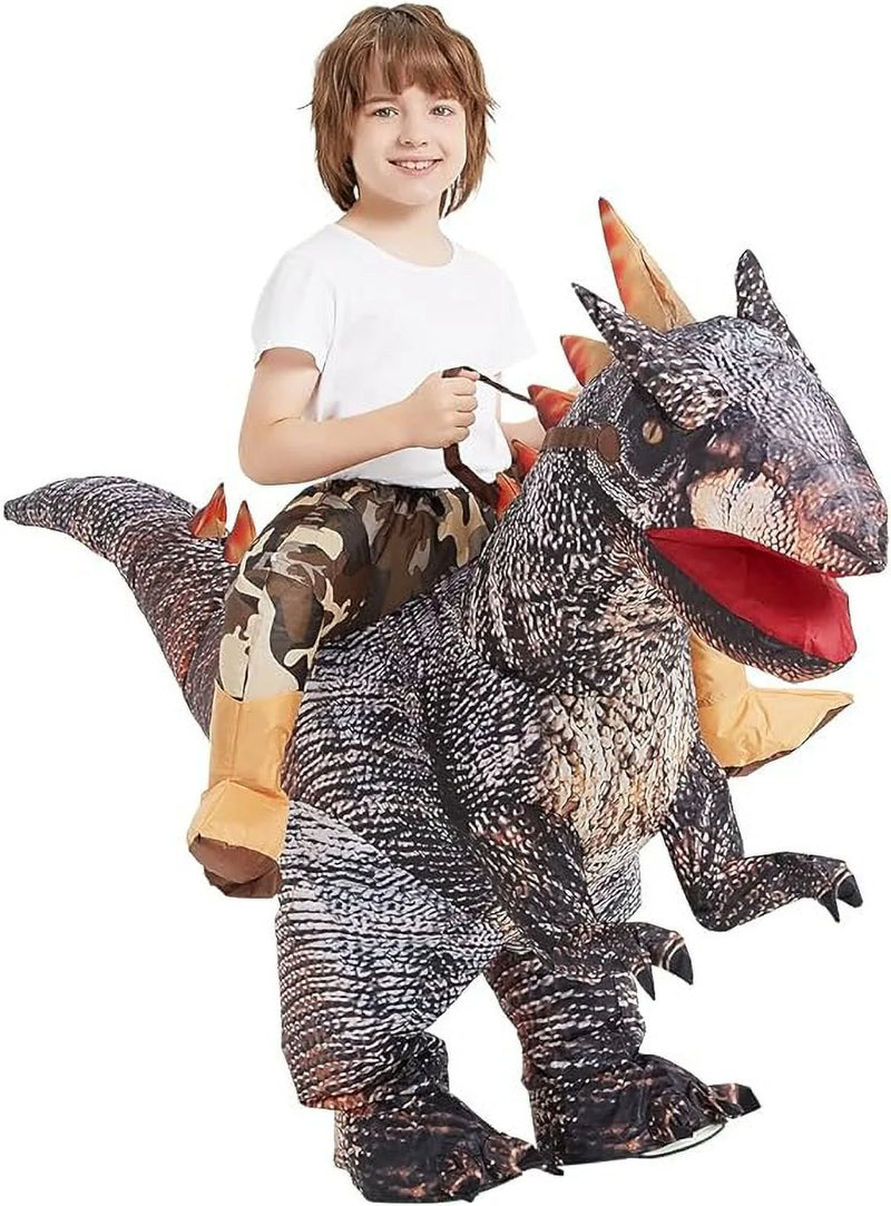 Get Ready for Halloween Fun with Our 36-Inch Inflatable Dinosaur Costume for Kids! Perfect for Boys and Girls - A ROARING Good Time Awaits! 🦖🎃 #HalloweenCostume #DinosaurFun