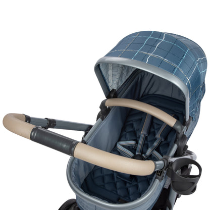 Ultimate 6-In-1 Travel System for Infants & Toddlers - Stylish Plaid Design 🌟 Unisex & Versatile! 👶🚗 #ParentingMadeEasy #TravelInStyle