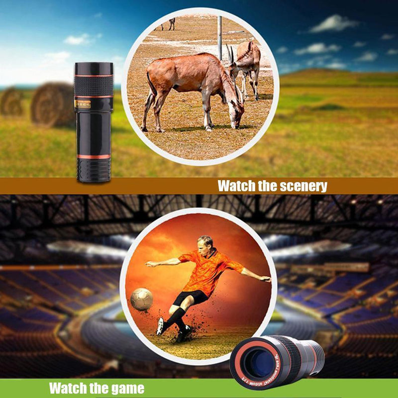 Get Closer to the Action with Our HD 8X Clip-On Zoom Lens for Your Phone! 📸✨