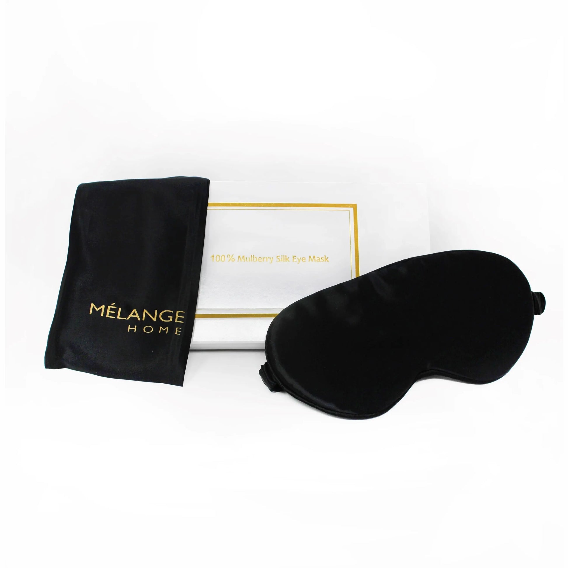 100% Mulberry Silk Eye Mask Mélange Home