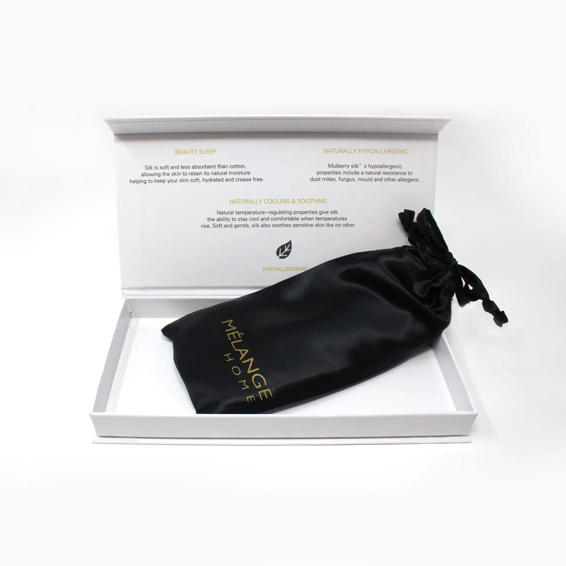 100% Mulberry Silk Eye Mask Mélange Home