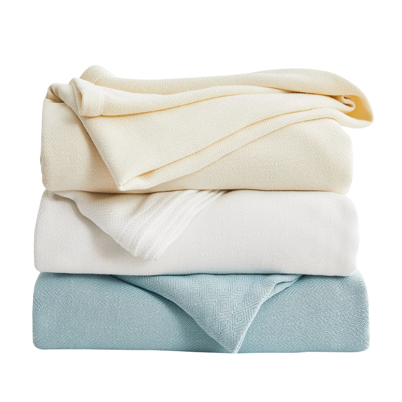 Bamboo Cotton Blanket Mélange Home