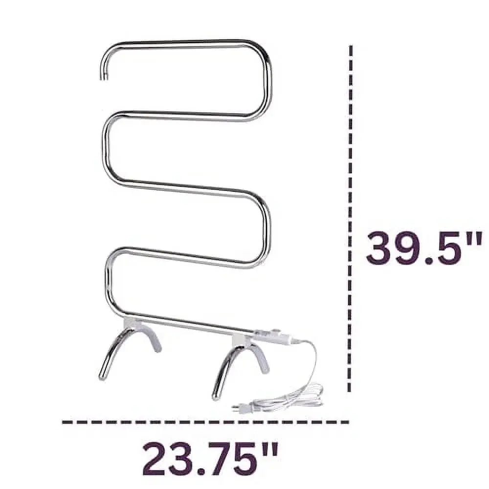 Warmrails by  Classic Towel Warmer, Chrome Finish , Height 37 Inches , Width 24.6 Inches - Model HCC