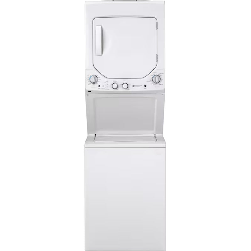 Compact Stacked Laundry Center with Efficient 2.3-Cu Ft Washer & Powerful 4.4-Cu Ft Electric Dryer