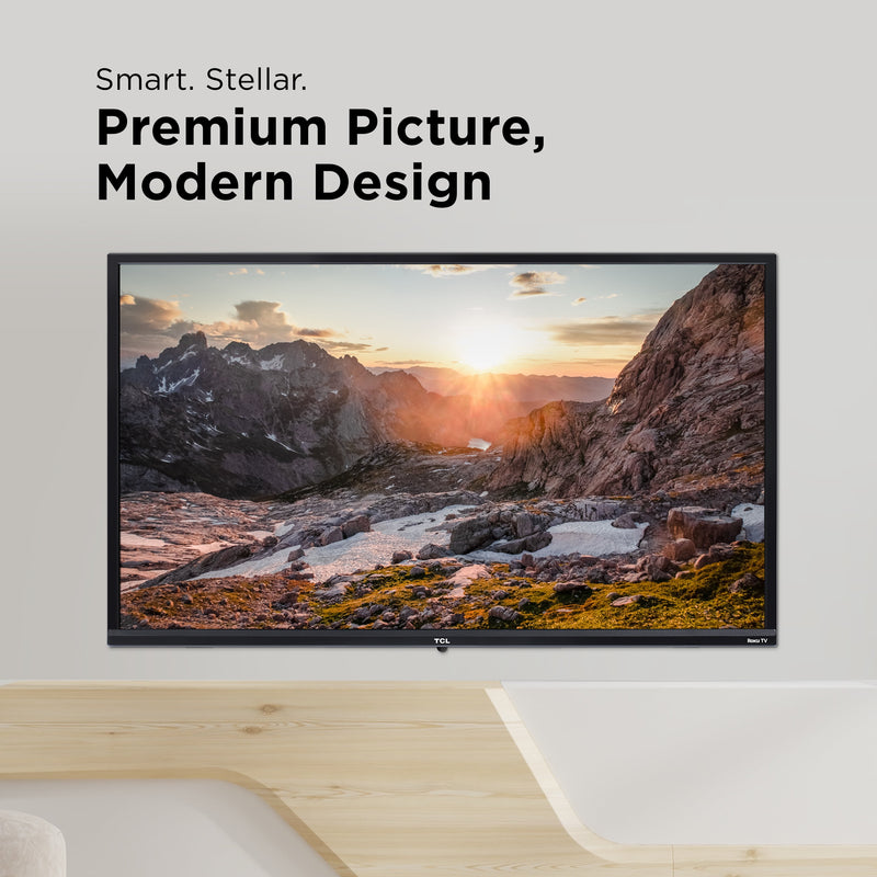 Experience Entertainment Like Never Before with the 32” Class S3 (32S331) 720P HD LED Smart TV Featuring Roku TV