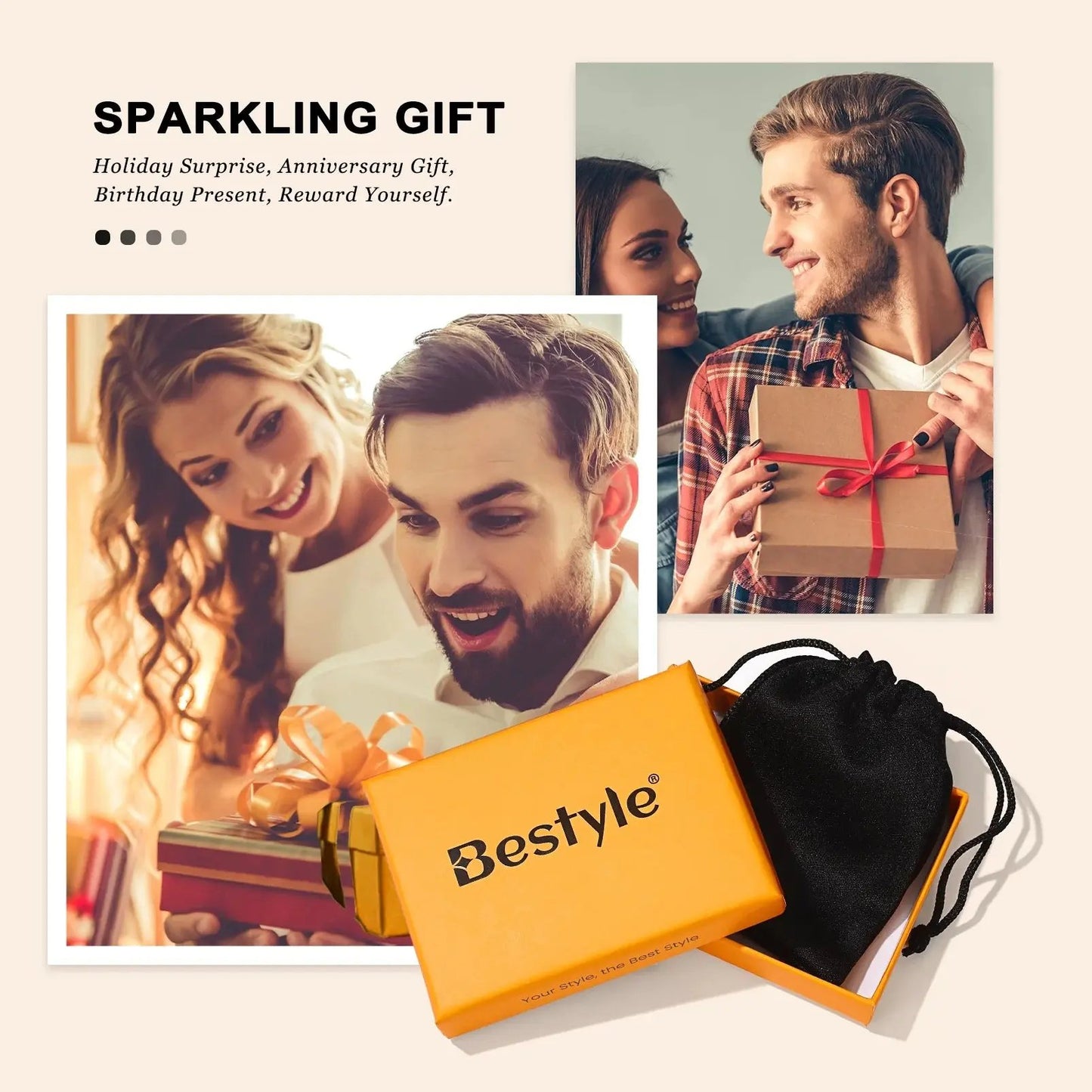 Shine Bright with Our Black Star of David Necklace - Perfect Gift for Dads, Boyfriends, and Men!