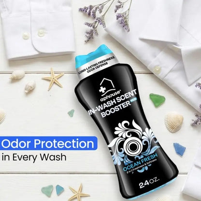 aphouse Laundry Scent Booster Beads, Long Lasting Freshness, Ocean Fresh Scent, 2 in i Freshness & Softness, For Clothes & All Washing Machines, 24 oz, New Our3Designs