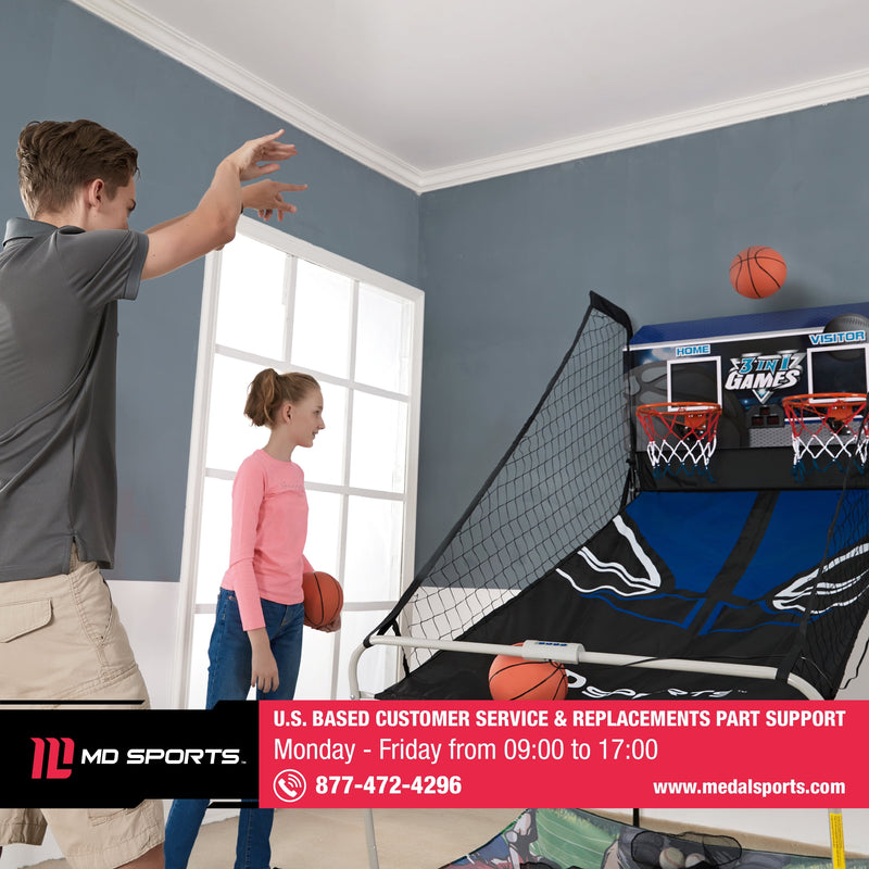 Score Big with the Ultimate 3 in 1 Multi Game: Basketball, Football, and Baseball Fun! 🏀⚽⚾️