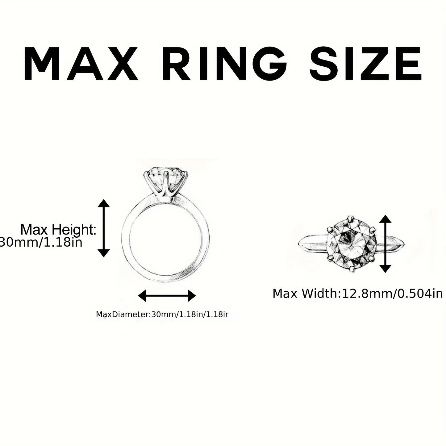 Always and Forever Heart-Shaped Wooden Ring Box with Magnetic Closure O3D