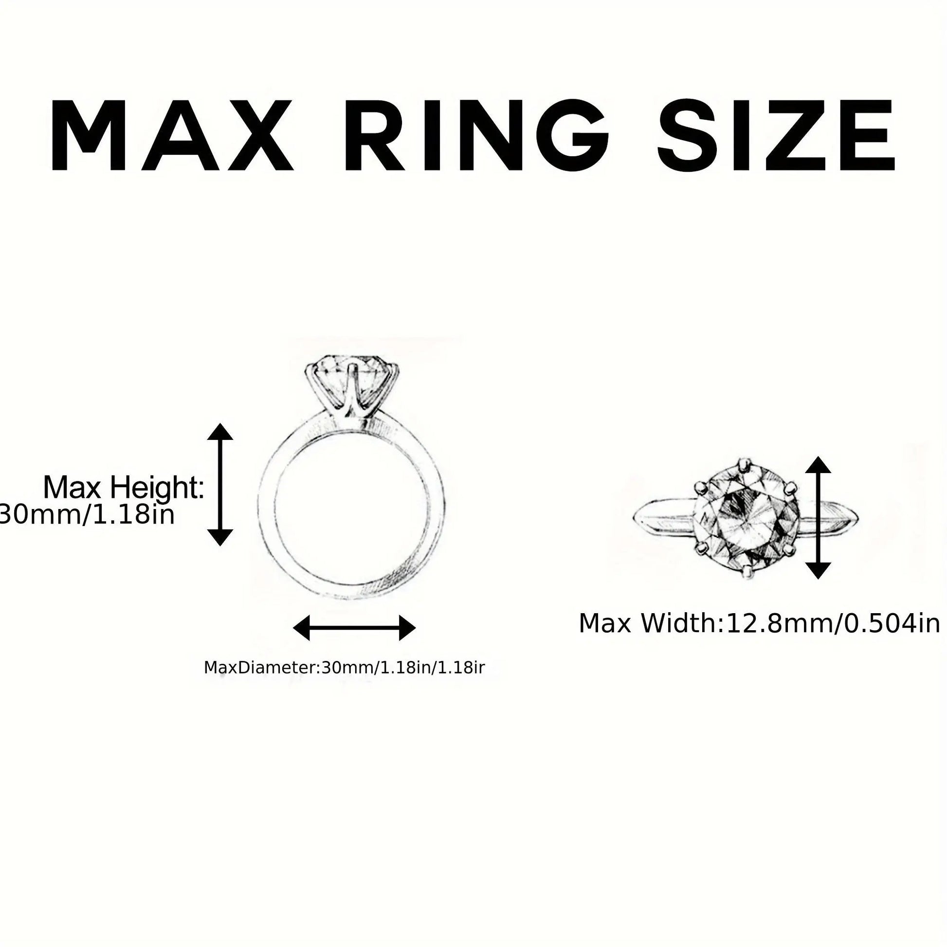 Always and Forever Heart-Shaped Wooden Ring Box with Magnetic Closure O3D