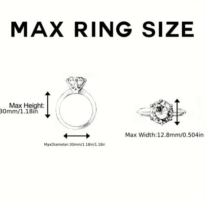 Always and Forever Heart-Shaped Wooden Ring Box with Magnetic Closure O3D