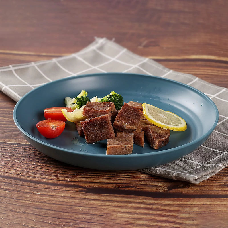 Elevate Your Dining Experience with Our 36PCS Unbreakable Plastic Dinnerware Set - Perfect for 6! 💙✨ Microwave Safe & Lightweight! 🍽️ #Dinnerware #HomeEssentials