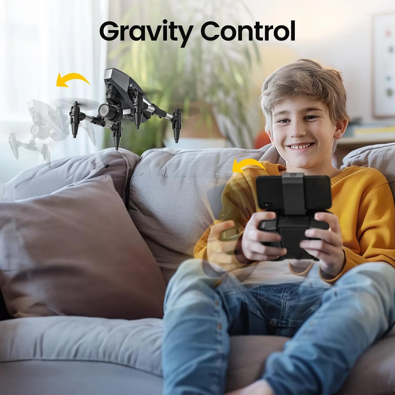 Capture the skies with the WF10 Mini Drone! 🎥✨ Perfect for kids, it comes with a 1080P camera and 3 batteries for endless fun! 🚁🖤 #DroneAdventures #KidsFun