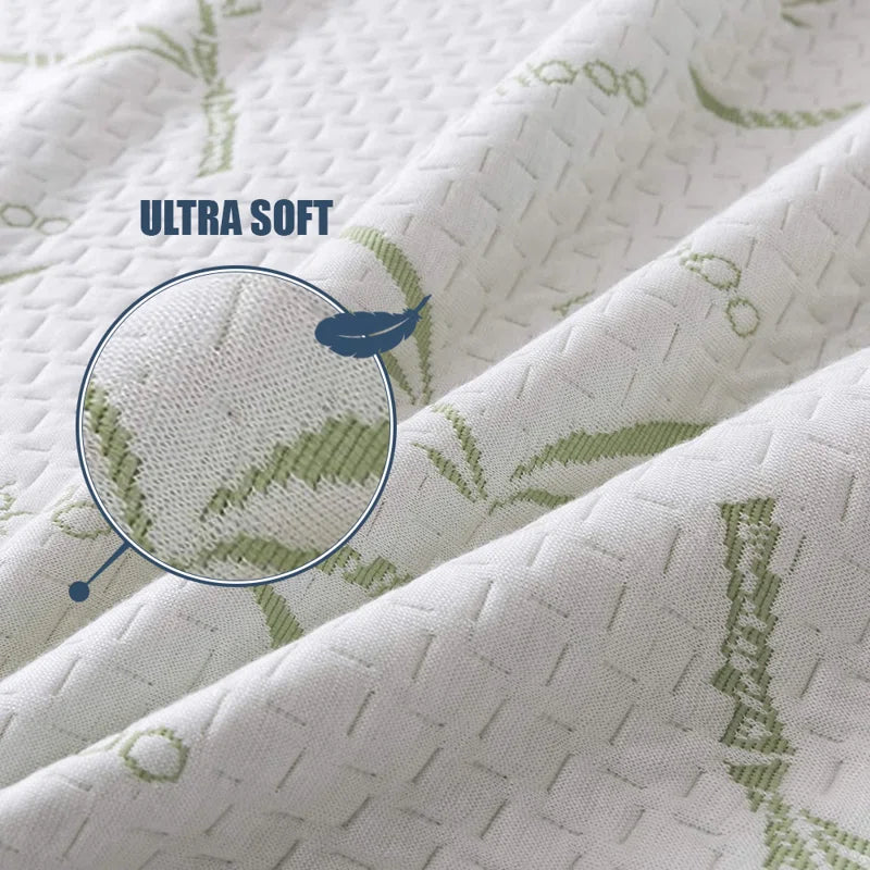 Keep your mattress safe and sound with our hypoallergenic, waterproof fitted protector! 🛏️💧 #SleepBetter #MattressProtection