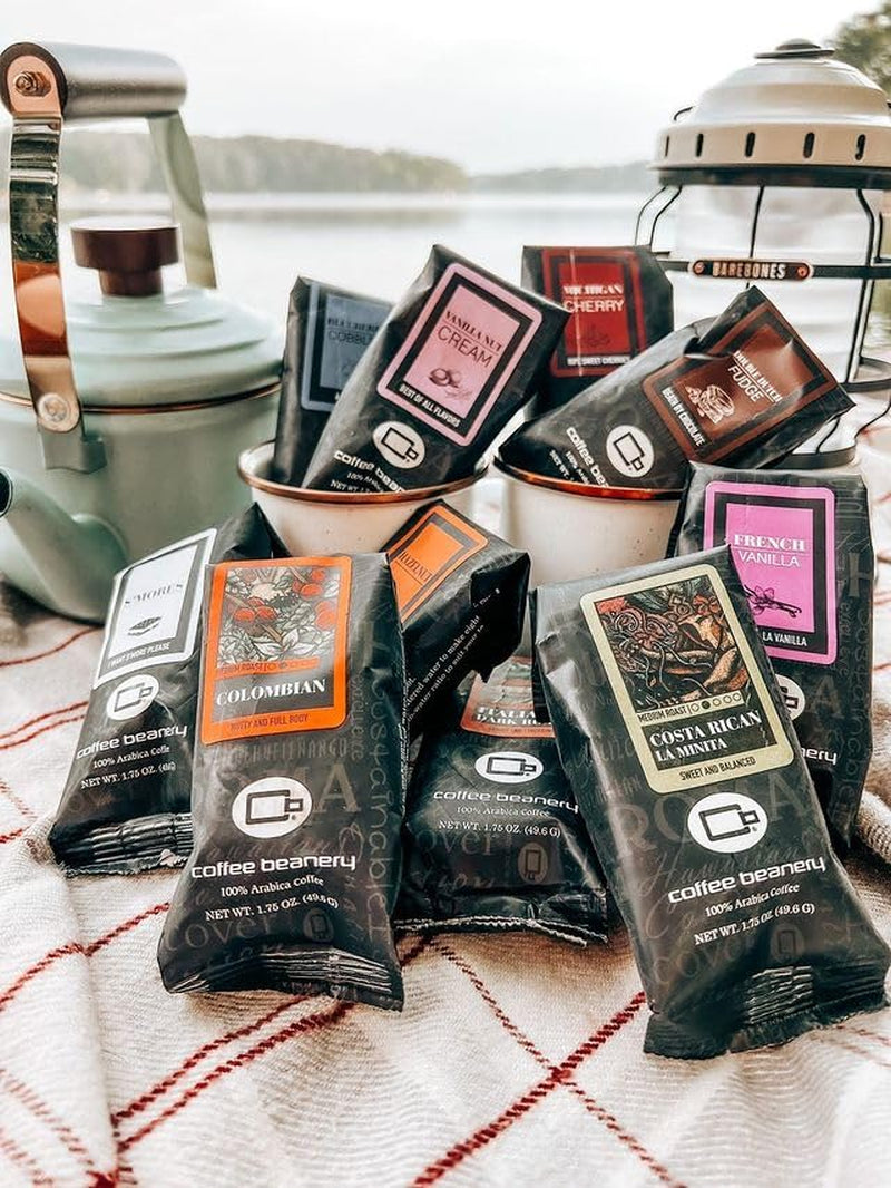 Indulge in our Chocolate Marshmallow Coffee Sampler! ☕️🍫 Perfect for a cozy treat! #CoffeeLovers #TasteTest
