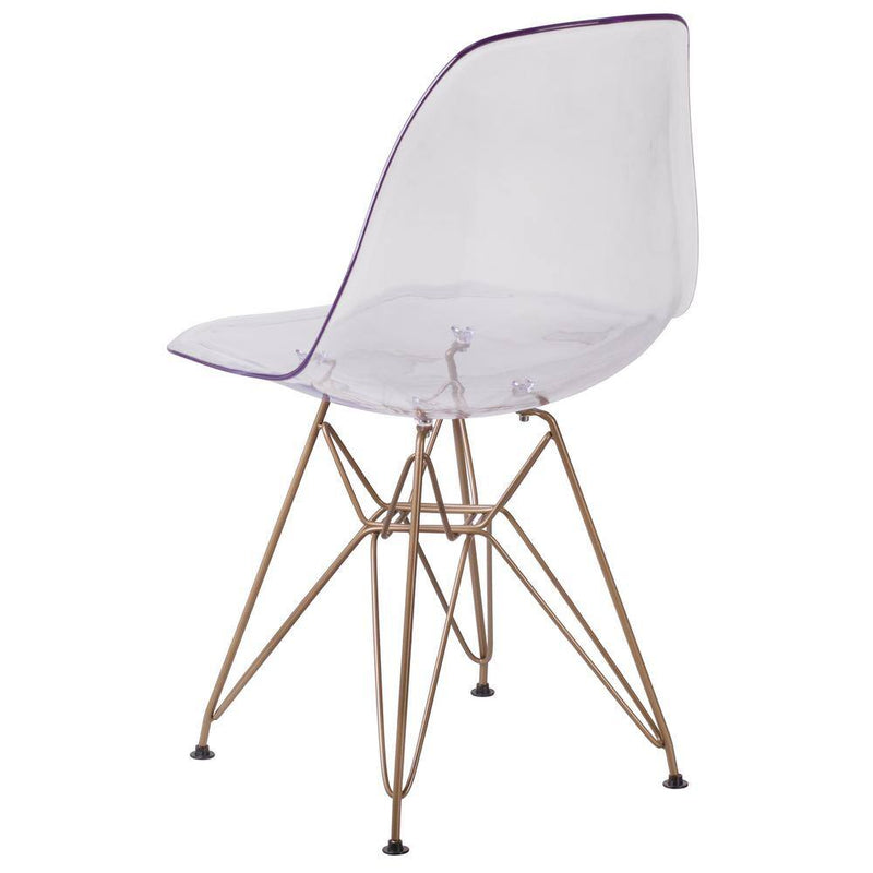 Clear Accent Chair