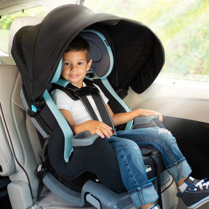 Transform your car rides with the Cover Me™ 4-In-1 Convertible Car Seat! 🚗✨