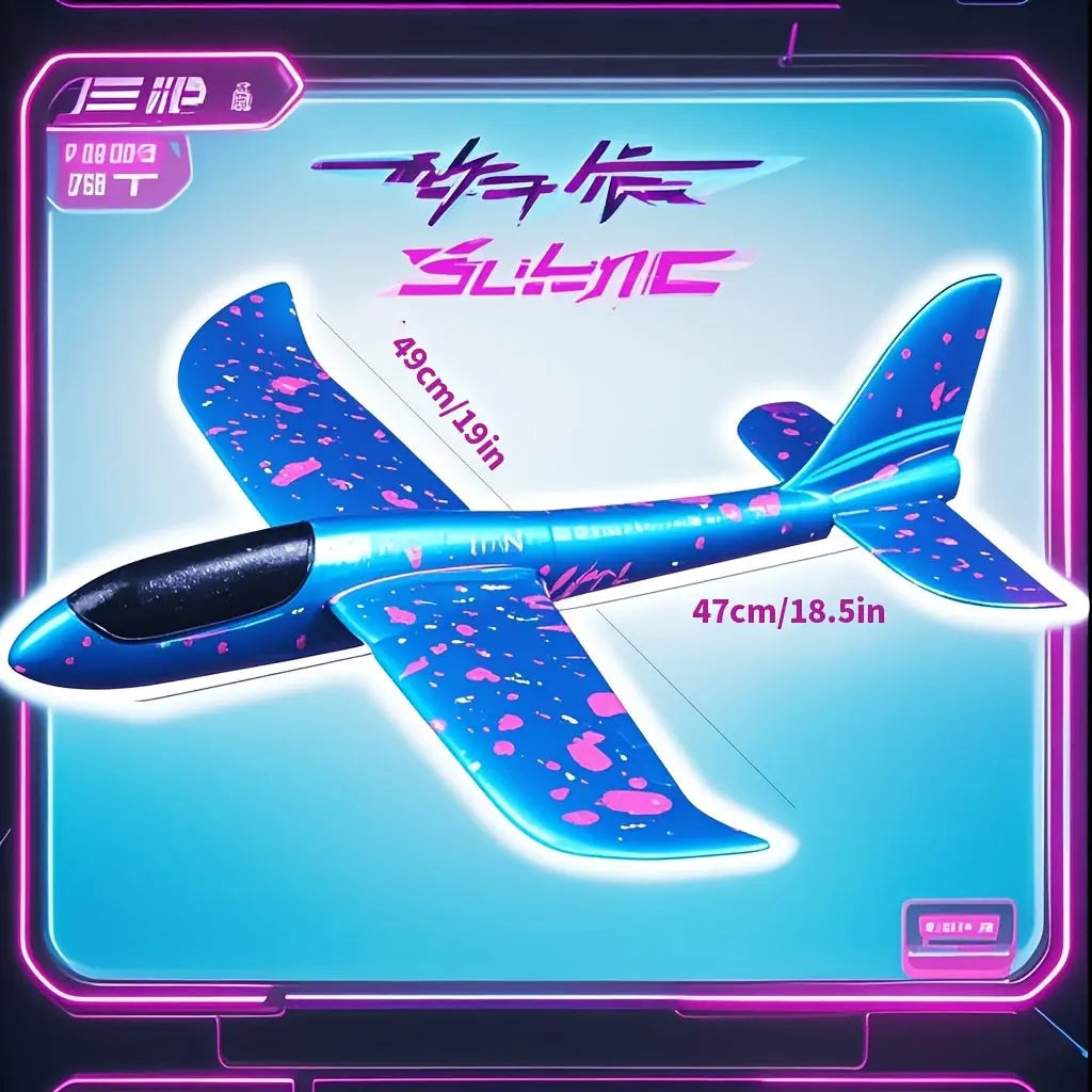 2-Pack Giant Foam Glider Planes