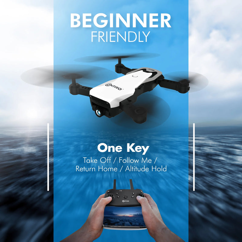 Soar High and Snap N' Share with the Foldable F16 Drone – Your New Aerial Adventure Buddy!