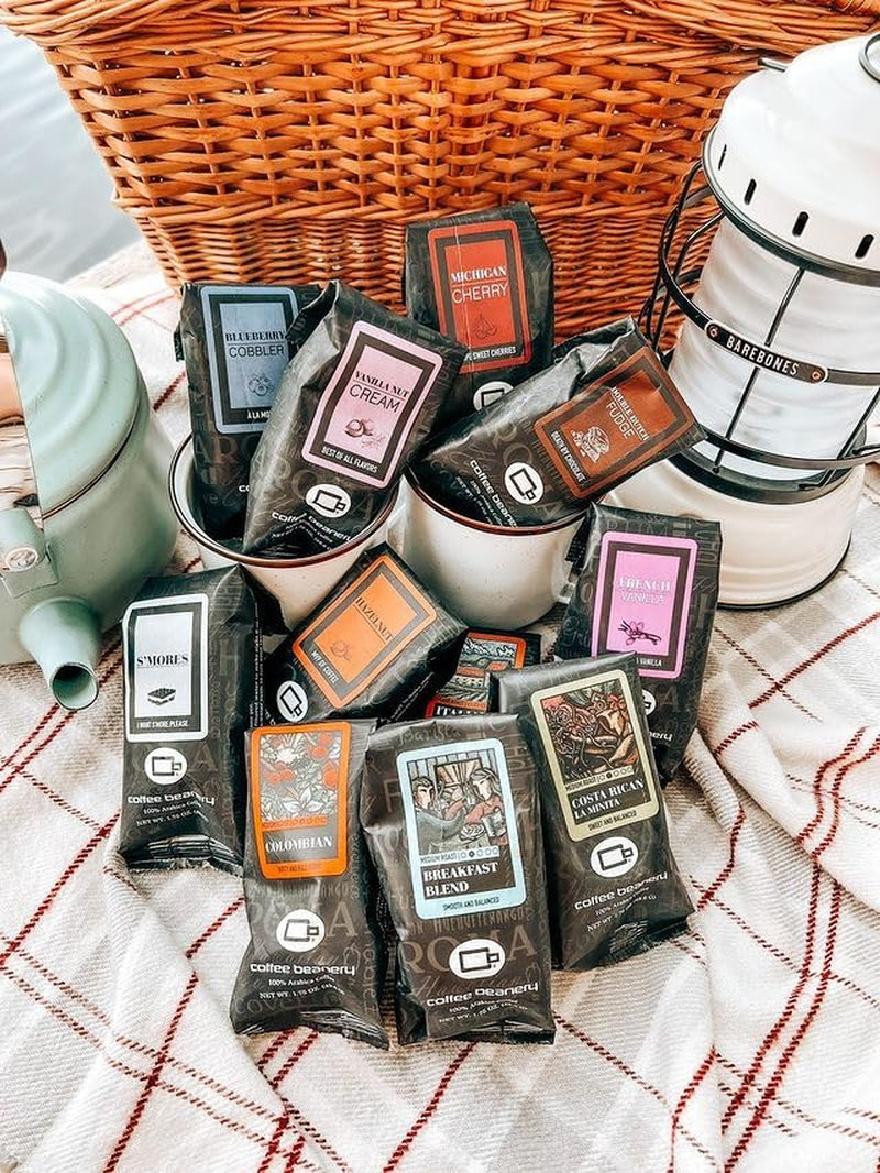 Indulge in our Chocolate Marshmallow Coffee Sampler! ☕️🍫 Perfect for a cozy treat! #CoffeeLovers #TasteTest