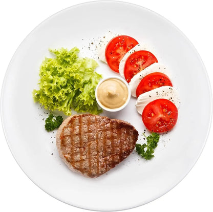 Upgrade Your Dining Experience with Our Durable 11-Inch White Melamine Plates - Perfect for Dinner, Salad & Lunch! Set of 6! 🍽️✨ #HomeDining #Tableware