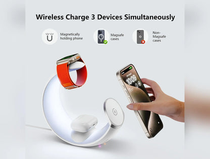 4 in 1 Wireless Charger & RGB night light