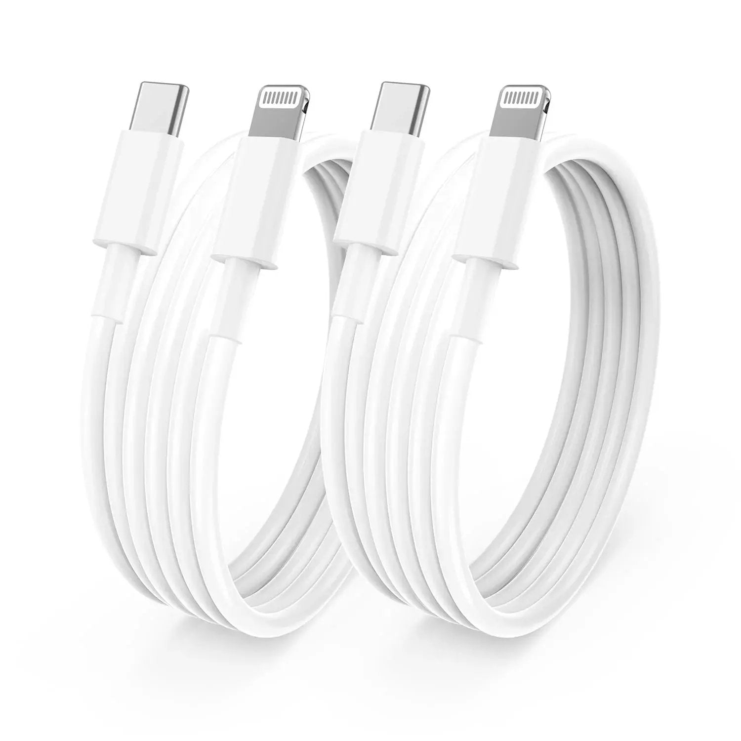 Get Charged Up! ⚡️ 10Ft MFi Certified USB-C Charger 2-Pack - Perfect for iPhone 14/13/12! Fast Charging Made Easy! 📱✨