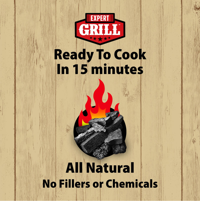 Get Your Grill Game On with Our 8 Lbs All-Natural Lump Charcoal! 🔥🌿