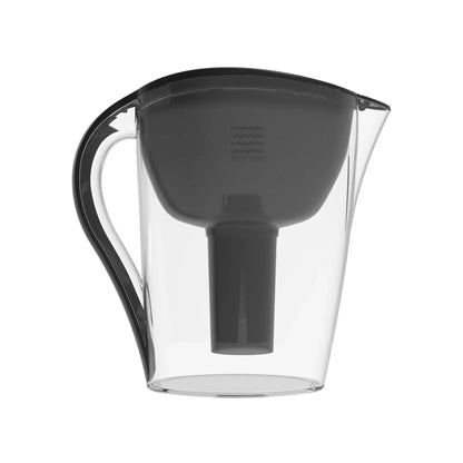 Ultra Premium Alkaline Water Pitcher 3.5L Capacity Includes 3 Filters Black