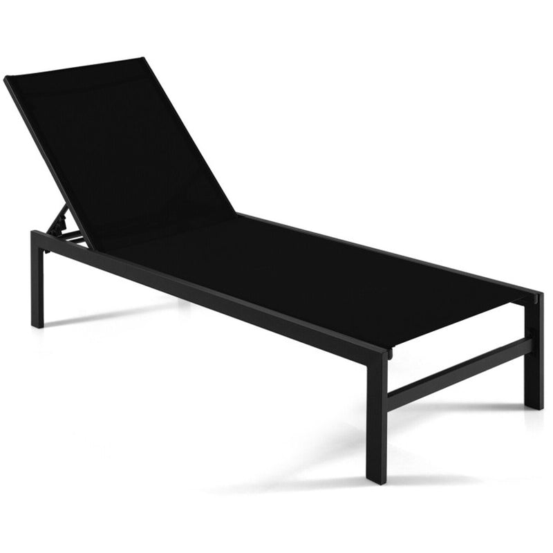 Elevate Your Relaxation Game with Our 6-Position Chaise Lounge Chairs – Durable & Stylish with Rustproof Aluminium Frame! 🛋️✨