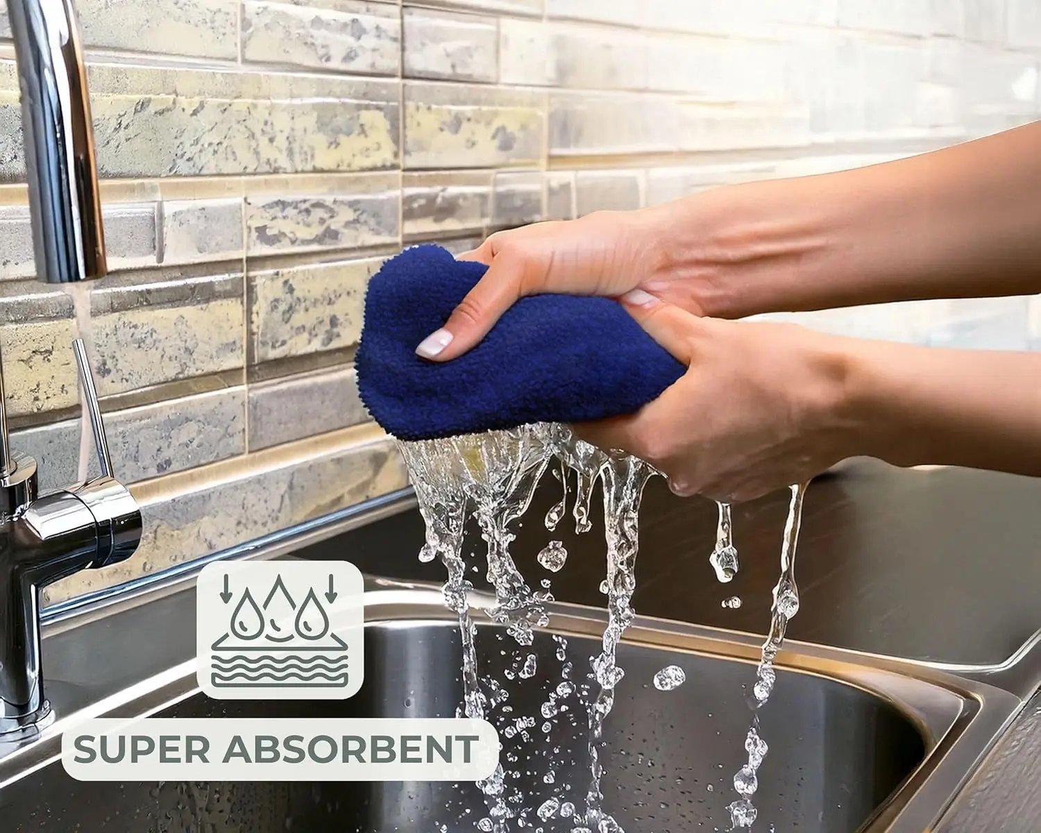 Upgrade your kitchen game with our 8 Pack of 100% Cotton Dish Cloths! Perfect for all your dishwashing needs! 🧼✨ #KitchenEssentials #EcoFriendly