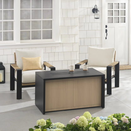 Better Home and Gardens Ventura Metal LP Firepit