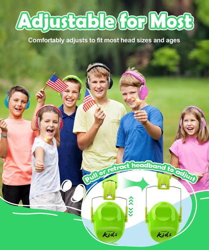 Keep the noise out and the fun in! 🎧💚 Check out our 032 2.0 Noise Cancelling Headphones for Kids - perfect for concerts, fireworks, and more! #SensoryProtection #KidsHeadphones
