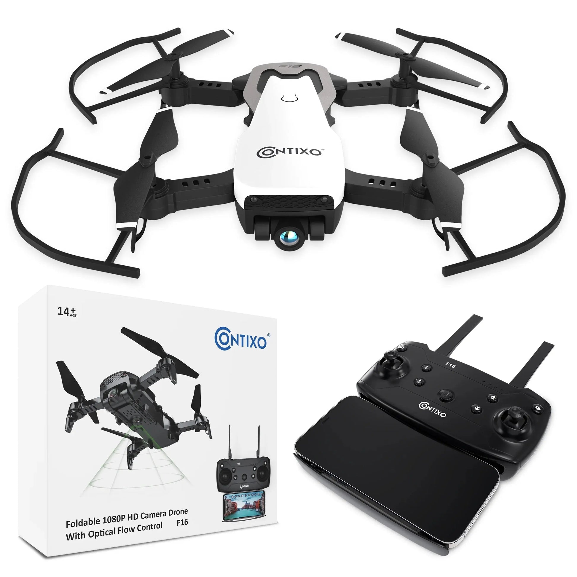 Soar High and Snap N&#39; Share with the Foldable F16 Drone – Your New Aerial Adventure Buddy!