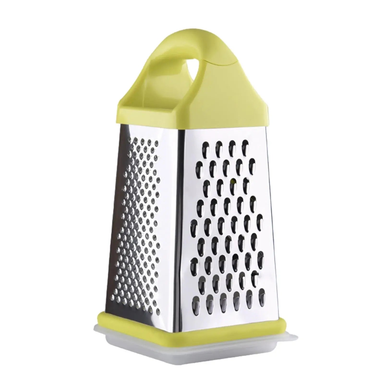Vegetables Slicers Stainless Steel Perfect Box Grater for Cheese Vegetables Ginger Dishwasher Safe Cheese Grater Box Grater for Cheese Stainless Steel