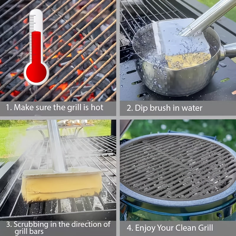 3in1 Grilling Brush And Scraper