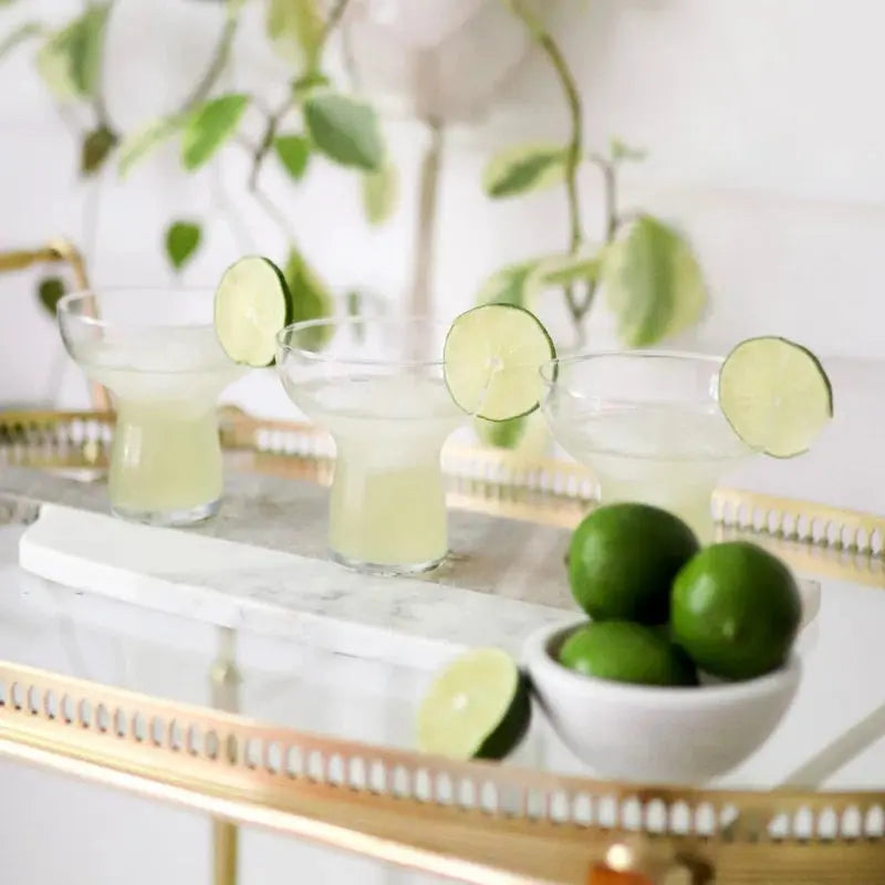 Chic Stemless Margarita Glass Set - Perfect for Stylish Sips and Celebrations!